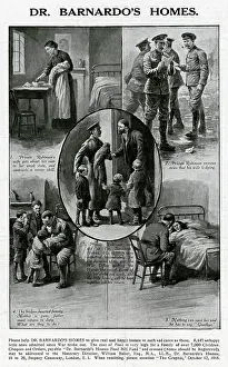 Admitted: Advert for Dr. Barnardo's Homes 1918
