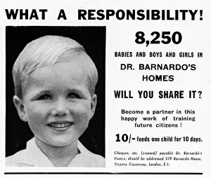 Barnardos: Advert for Dr. Barnardo's Homes 1941