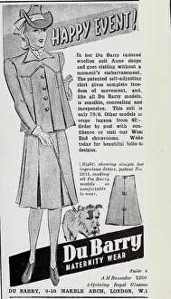 Dubarry: Advert for Du Barry maternity wear