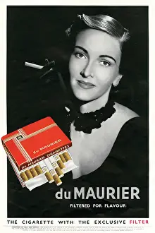 Filtered: Advertisement for Du Maurier cigarettes