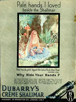 Creme: Advert, Dubarry's Creme Shalimar Hand Cream