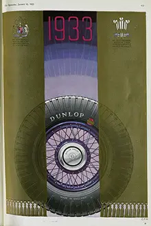 Crests: Advertisement for Dunlop Magna tyres