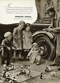 Merge: Advert for Dunlop Tyres 1939