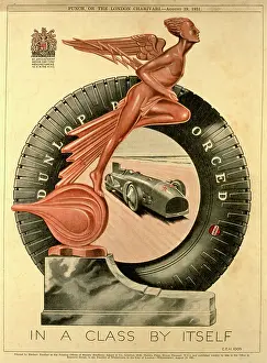 Dunlop: Advertisement for Dunlop tyres