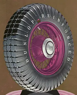 Promoting: Advert for Dunlop Tyres