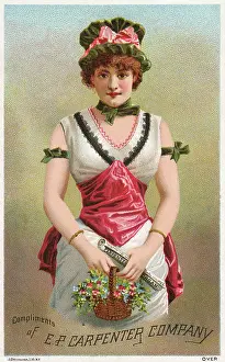Brattleboro: Advert for E P Carpenter Company, Brattleboro, Vermont, USA