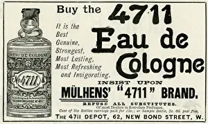 4711: Advert for Eau de Cologne 1897