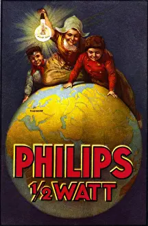 Ligh: advertising, electricity, ligh bulb, Philips