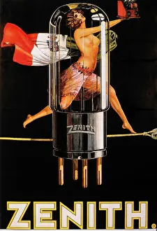 Zenith: Advertisement - electron tubes - Italy