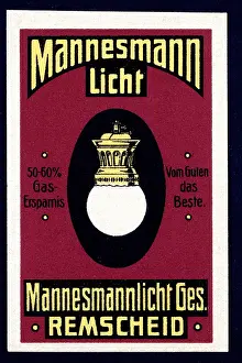 Gaslight: advertising, energy, gas light, incandescent