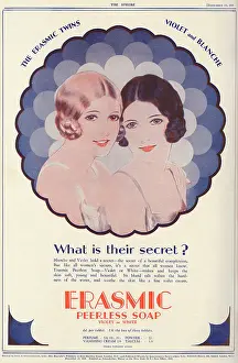 Peerless: Advert for Erasmic 1929