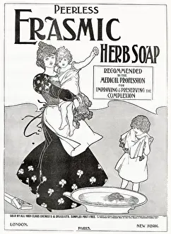Preserving: Advert for Erasmic Herb Soap 1893