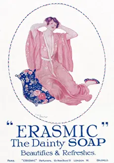 Erasmic: Advert for Erasmic Soap 1920