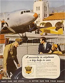 Ethyl: ADVERT/ETHYL PETROL 1937
