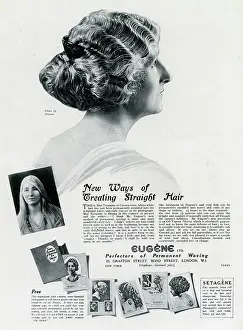 Salons: Advert for Eugene hair treatment 1923