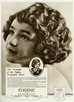 Salons: Advert for Eugene - Permanant Hair Waving 1922