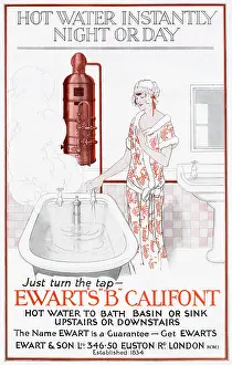 Houshold: Advert for Ewart's B Califont 1925