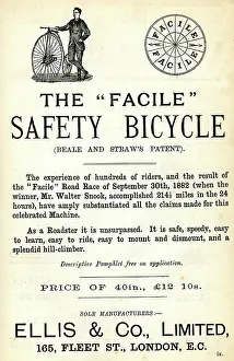 Farthing: Advertisement, The Facile Safety Bicycle