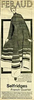 Aspirational: Advertisement for Feraud knitwear at Selfridges