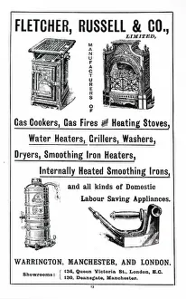 Saving: An advertisement for Fletcher, Russell and Co