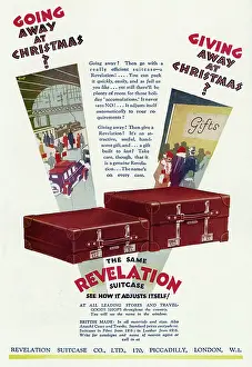 Chromium: Advert fo Revelation suitcases 1938