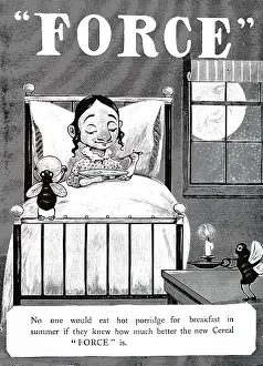 Wheat: An advertisement for Force wheat flakes