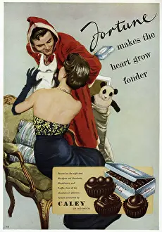 Assortments: Advert for Fortune chocolates