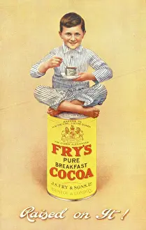 Pyjamas: Advertisement for Fry's Cocoa