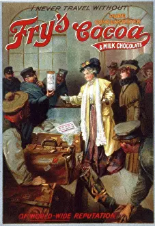 Frys: Advertisement for Fry's Cocoa & Milk Chocolate