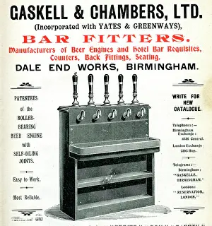 Pumps: Advert, Gaskell & Chambers Ltd, Bar Fitters