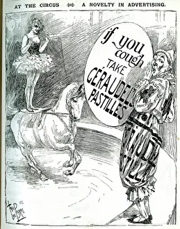 Sweets: Advert for Geraudel's Pastilles, cough sweets