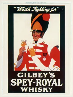 Spey: ADVERT/GILBEY'S WHISKY