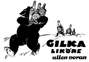 Liqueurs: Advertisement, Gilka liqueur