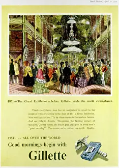 Razor: Advertisement for Gillette