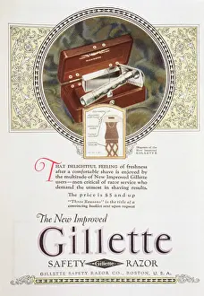 Razor: Advertisement - Gillette Razor