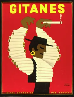 Bullfighter: Advertisement for Gitanes cigarettes
