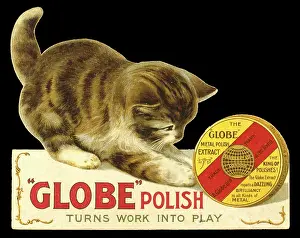 Polishing: Advertisement for Globe metal polish