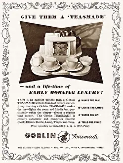 Item: Advert for Goblin teasmade 1951