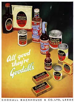 Housekeeping: Advert, Goodall Backhouse & Co Ltd, Leeds