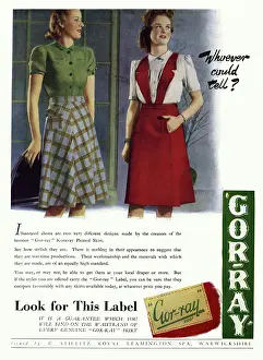 Waistband: Advert for Gor-ray Koneray 1942