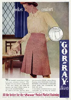 Zwow: Advert for Gor-ray Koneray pocket skirts 1943