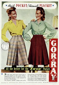 Zwow: Advert for Gor-ray Koneray pocket skirts 1943