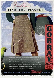Zwow: Advert for Gor-ray Koneray pocket skirts 1944