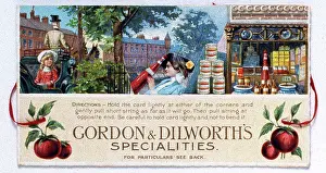 Specialities: Advertisement for Gordon & Dilworth's Specialities