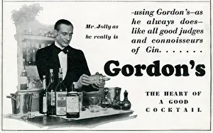 Gordons: Advert for Gordon's Gin 1929