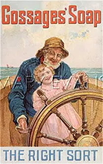 Gossages: ADVERT/GOSSAGE SOAP 1900