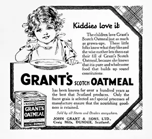 Advertisers: Advertisement, Grant's Scotch Oatmeal