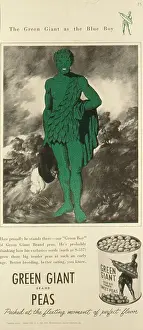 Canning: Advertisement for Green Giant Peas