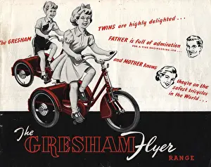 Trike: Advert for the Gresham Flyer trike range