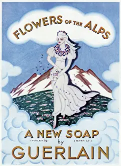 Guerlain: Advert for Guerlain soap 1938